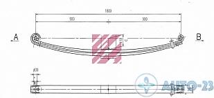 Рессора MARSHALL M1040400