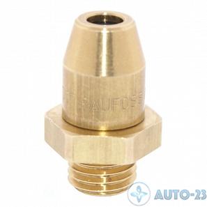 Фитинг прямой с наружной резьбой T06x1,0/M12x1,5 латунь RAUFOSS 6237212 