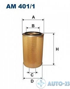 Фильтр воздушный A152 FILTRON AM4011       